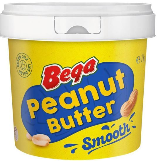 Peanut Butter Smooth Bega 2Kg