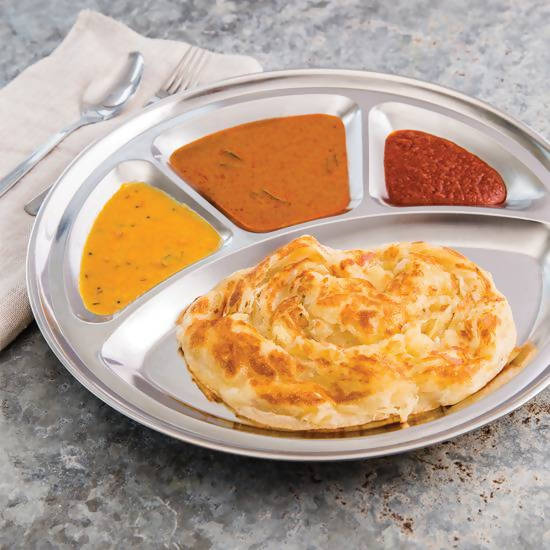 C01 Roti Canai with Sauces