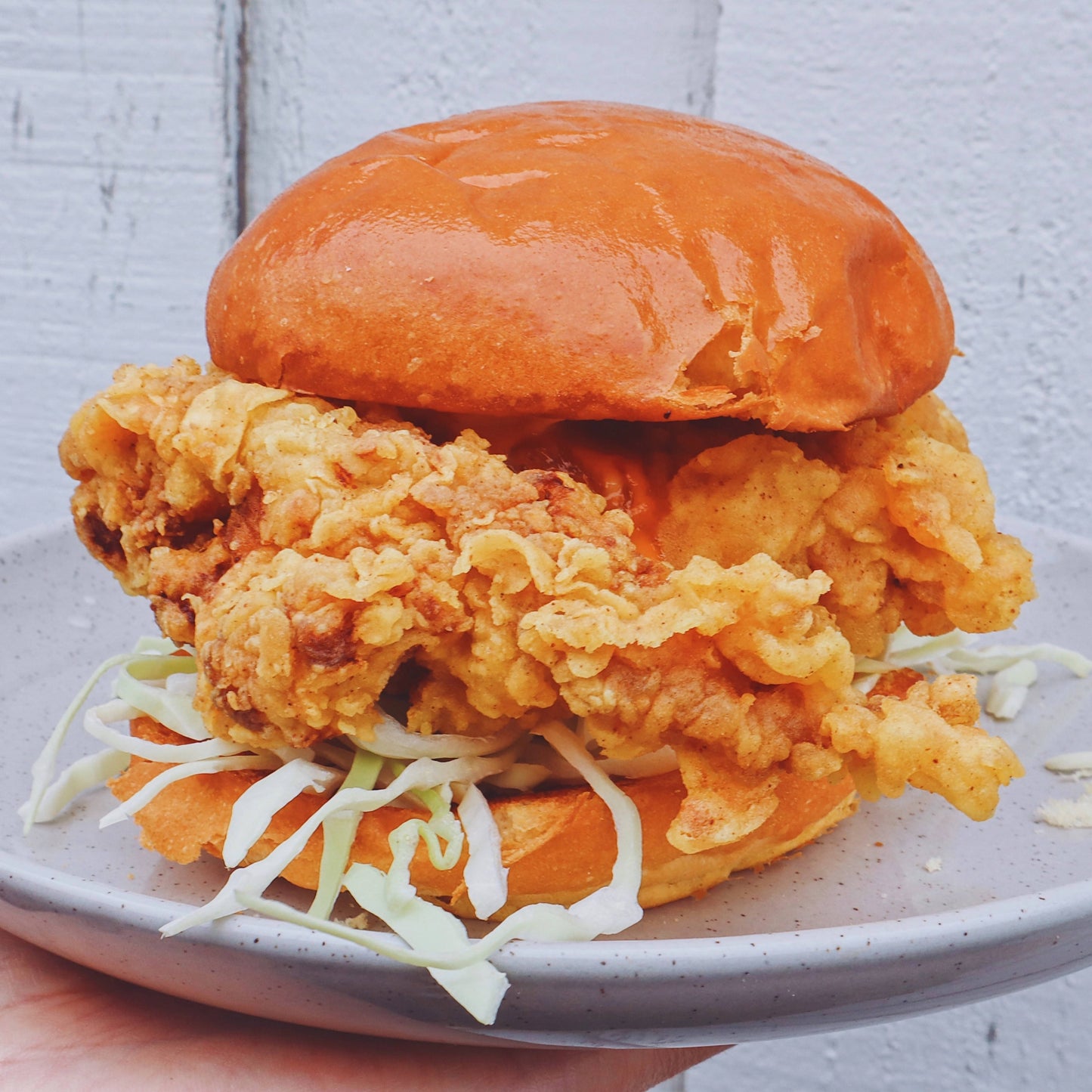 Spicy Sambal Chicken Burger