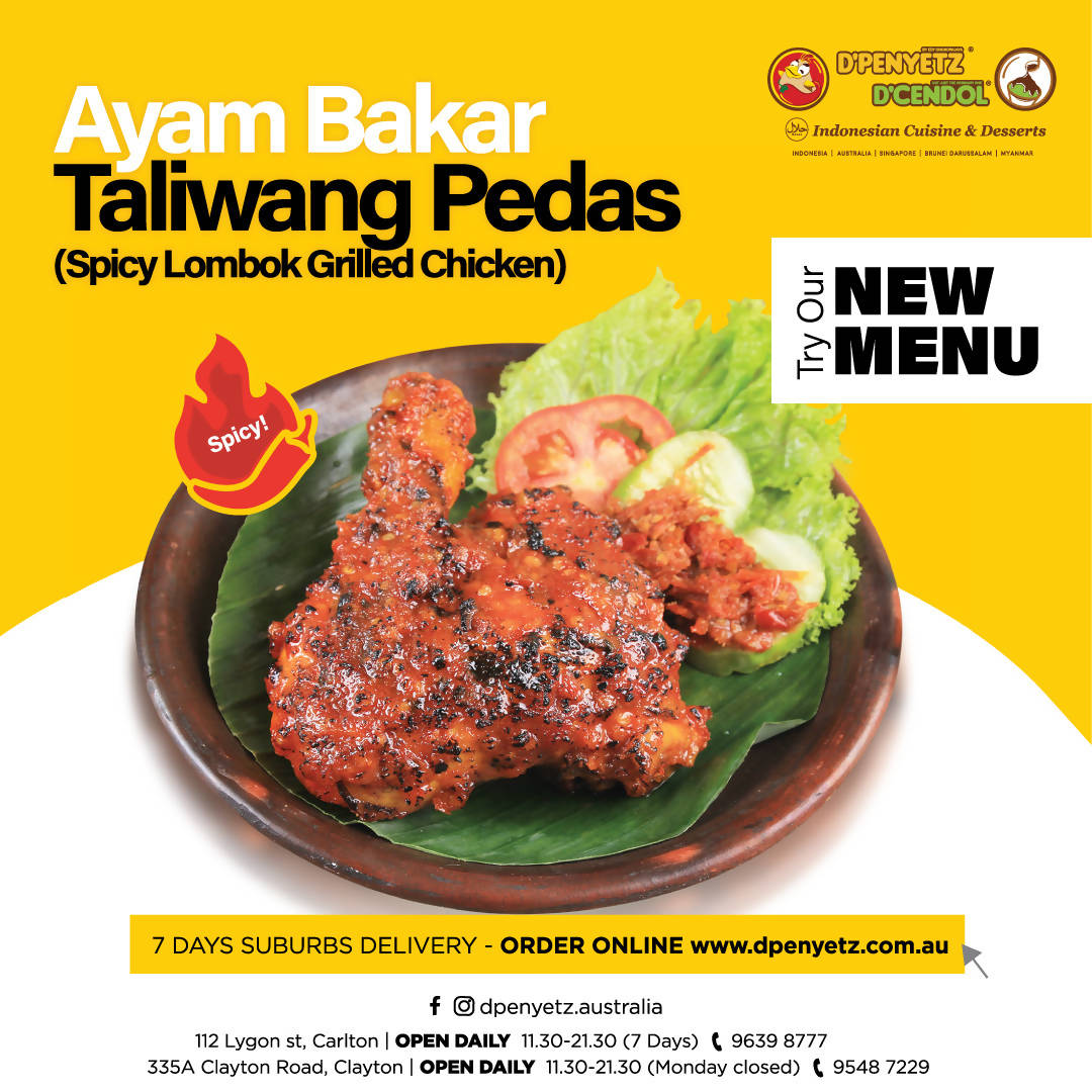 AYAM BAKAR TALIWANG (PEDES) NEW MENU