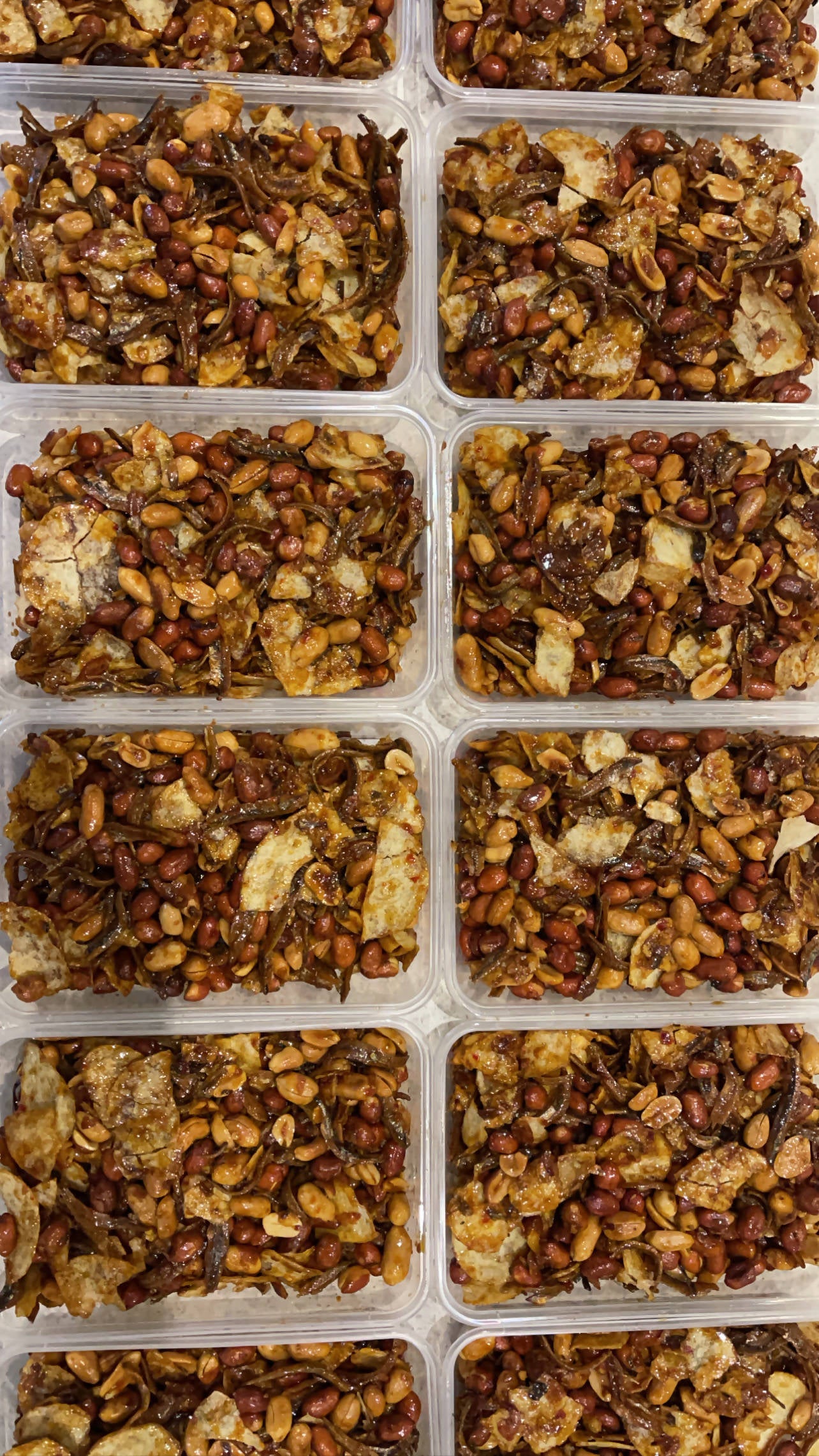 Sambal Teri Kacang (500ml container)