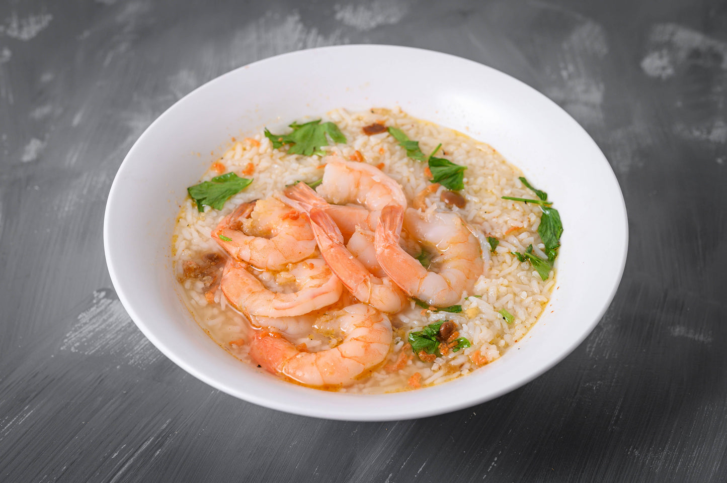 Soft Boiled Rice With Spicy Soup
