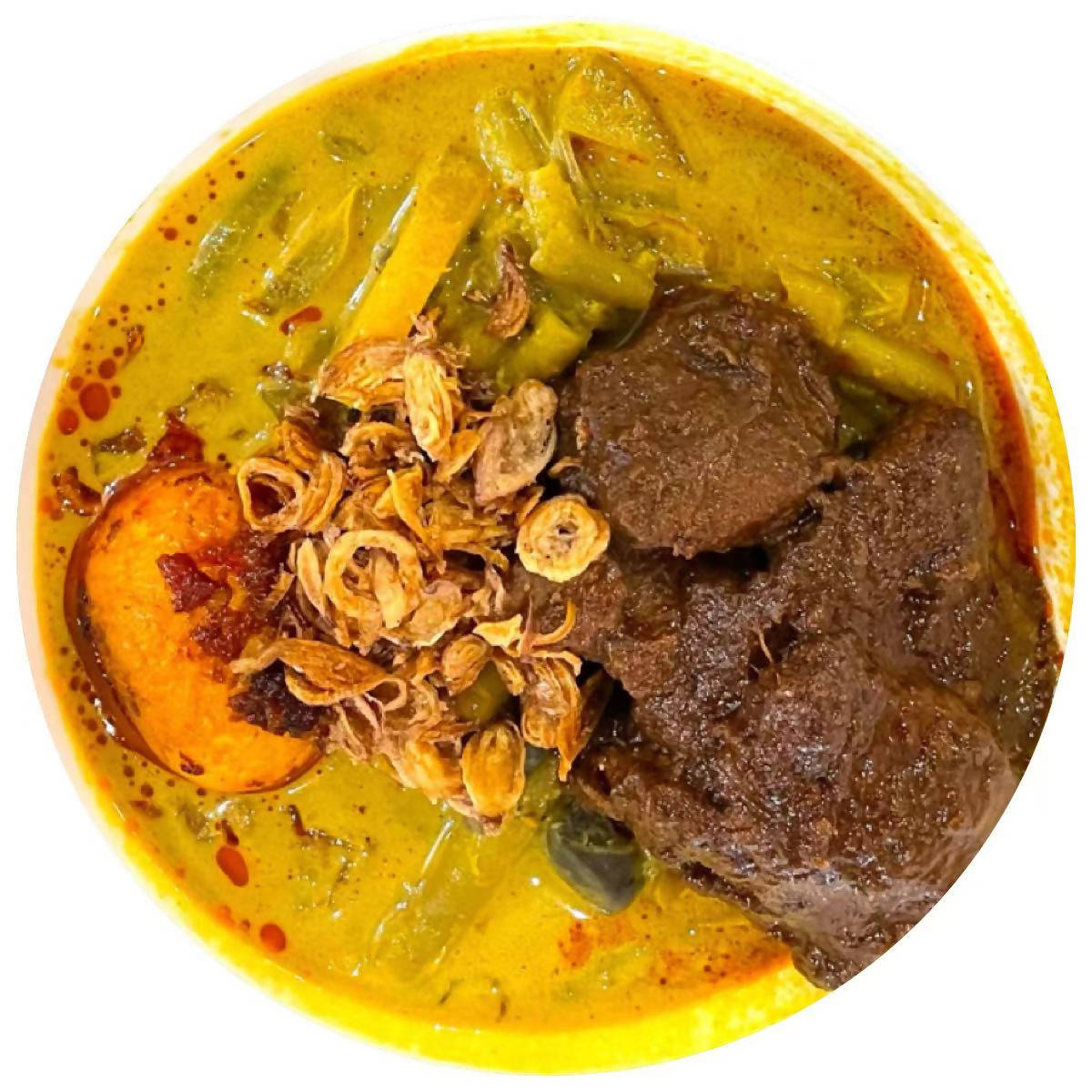 Lontong Sayur Rendang