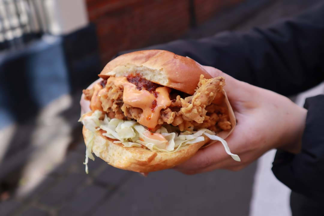 Chicken Burger DIY for 2