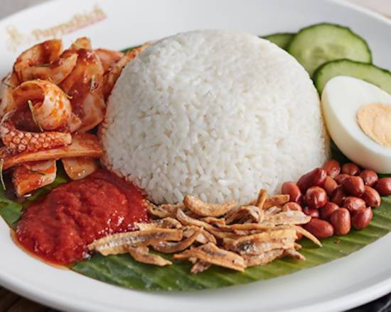 R23 Nasi Lemak Sambal Squid