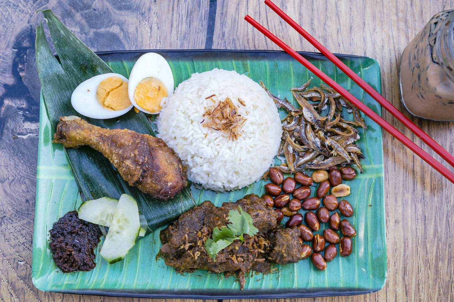 Nasi Lemak Complete B