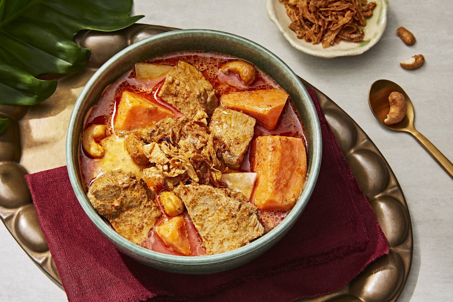 Thai Tide Massamun Beef Curry (Meal for Two)