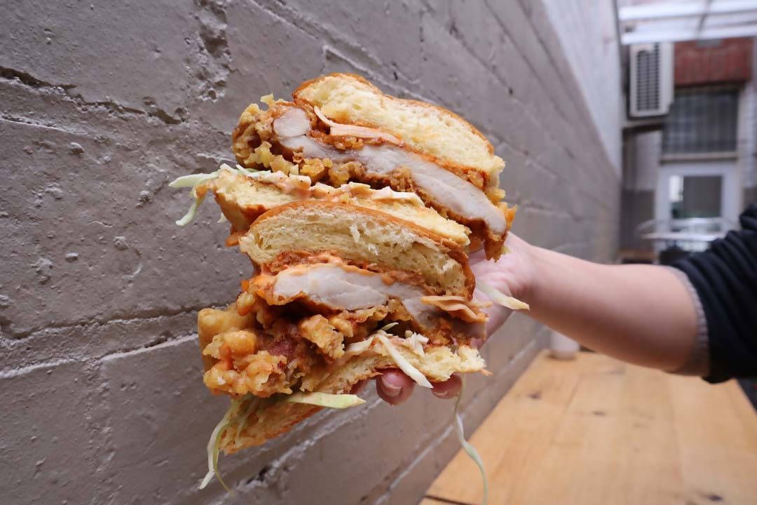 Chicken Burger DIY for 2