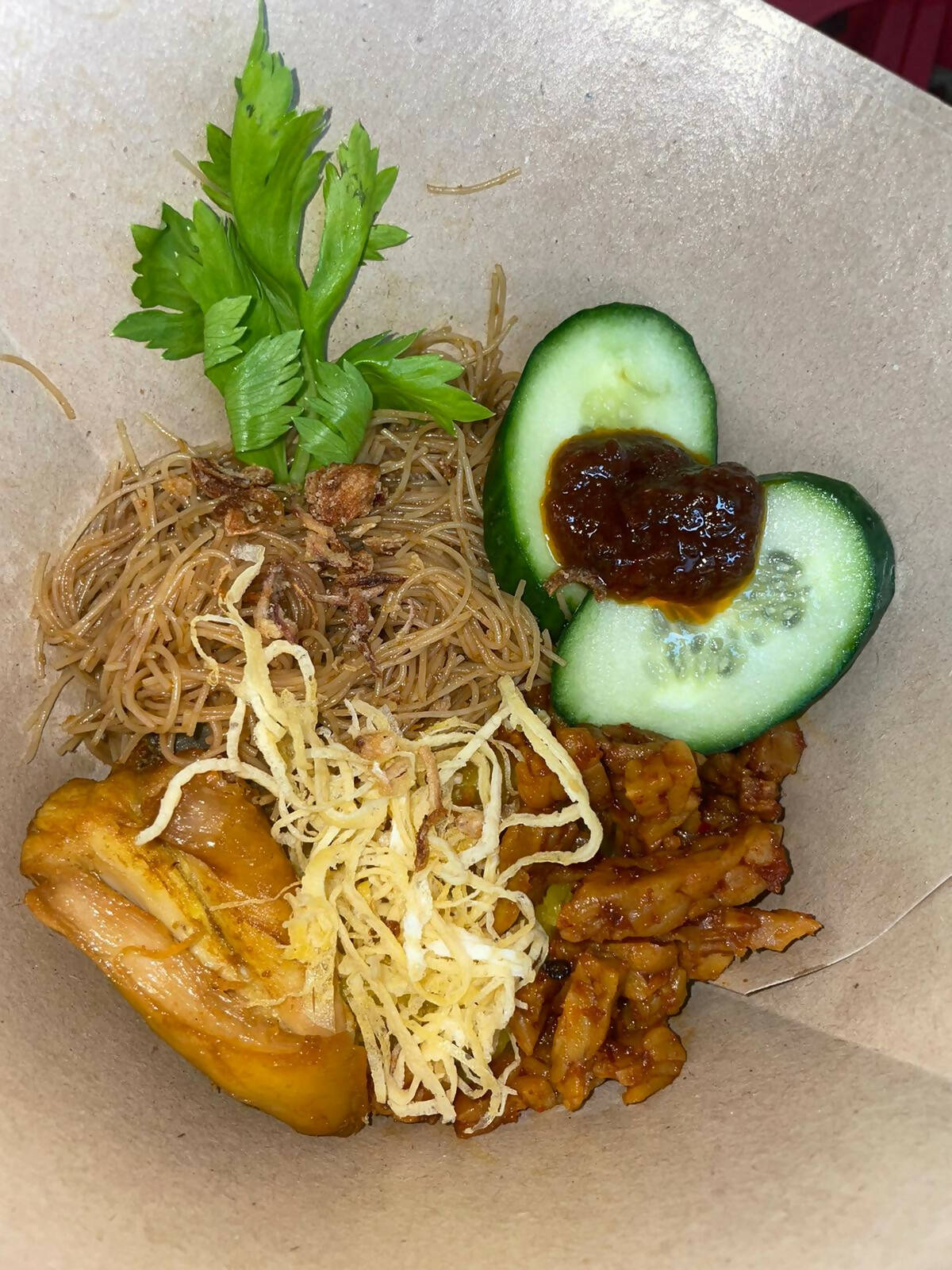 Nasi Bungkus (nasi kuning)