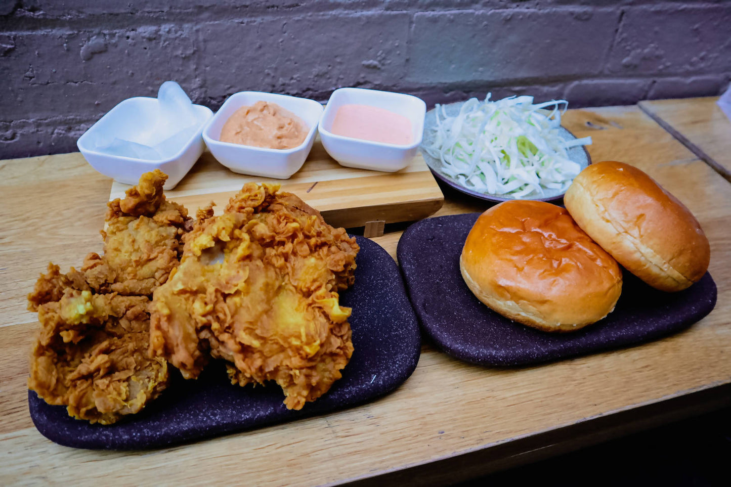 Chicken Burger DIY for 2