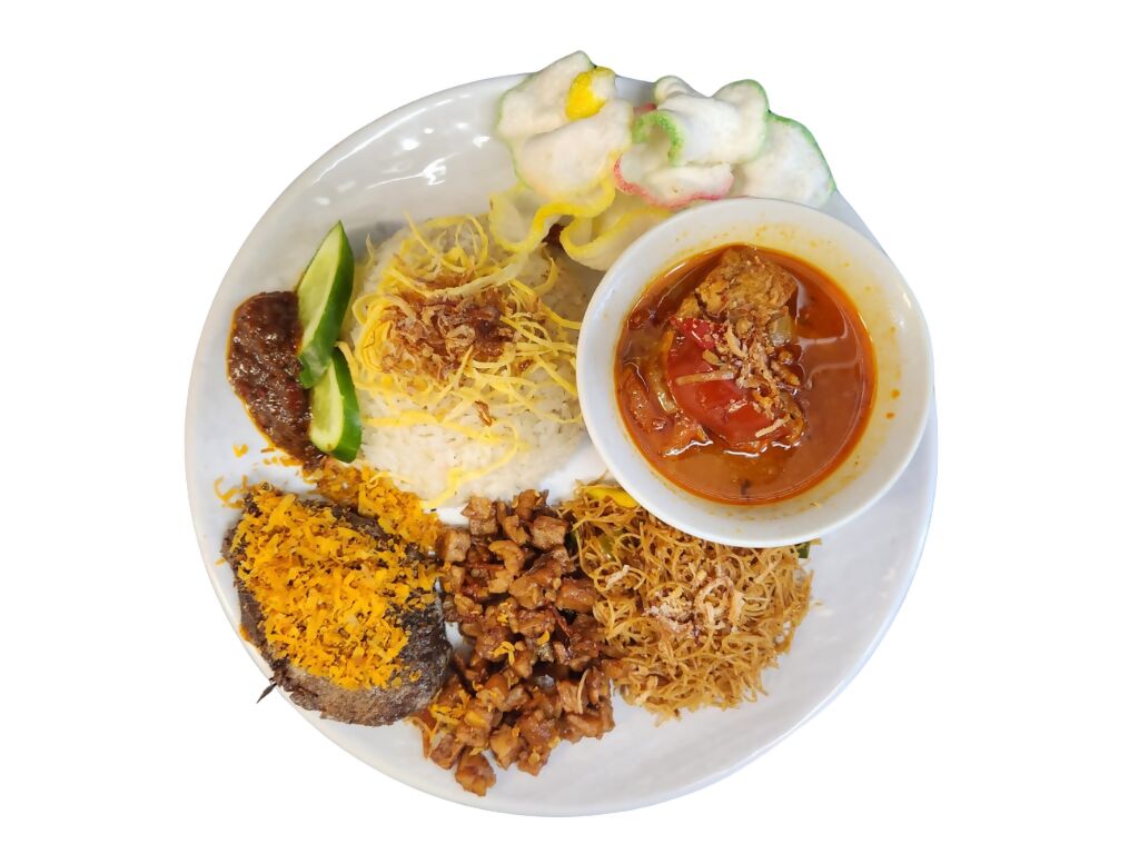 Nasi Uduk Empal Goreng