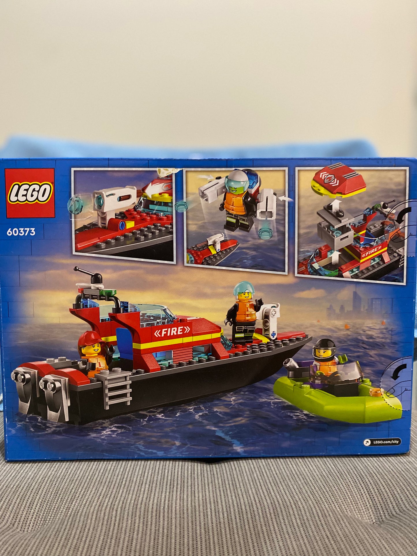 60373 LEGO City Fire Rescue Boat