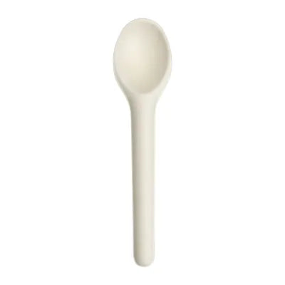 15CM Plant Based White Spoon BioPak