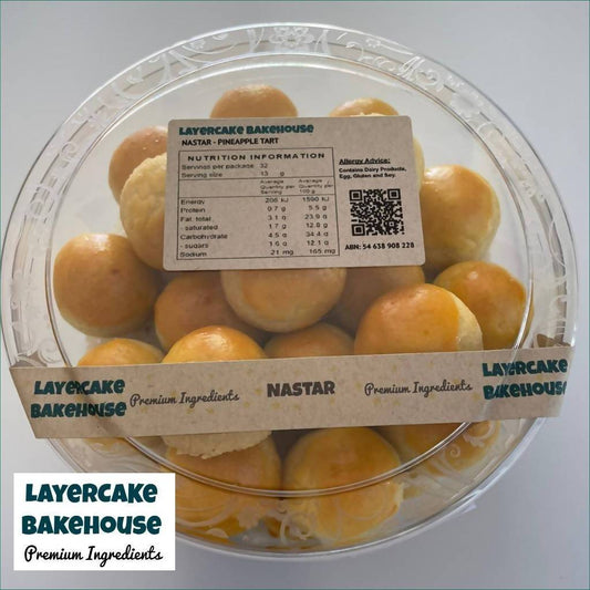 NASTAR (PINEAPPLE TART) - 32 pcs (Net Wt. about 416 g)- Saturday Delivery