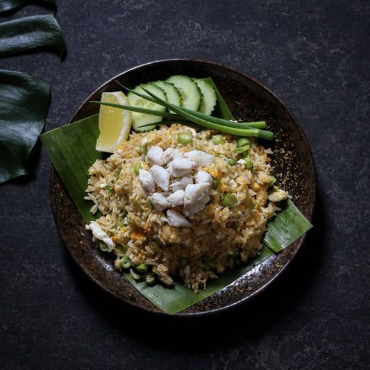 KHAO PAD POU (Crab meat egg fried rice)