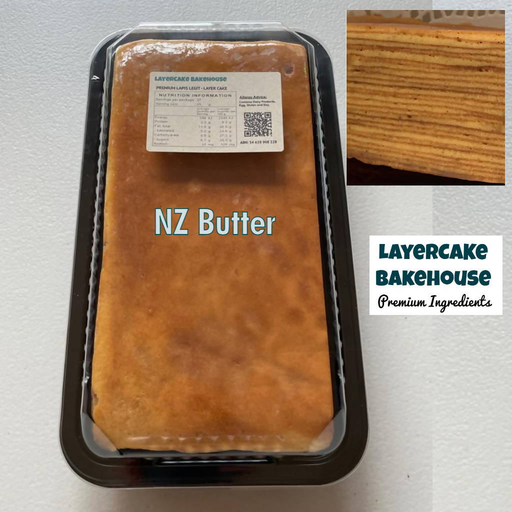 LAPIS LEGIT ORIGINAL with NZ Butter - half size tin (10 cm x 20 cm) - Wednesday Delivery
