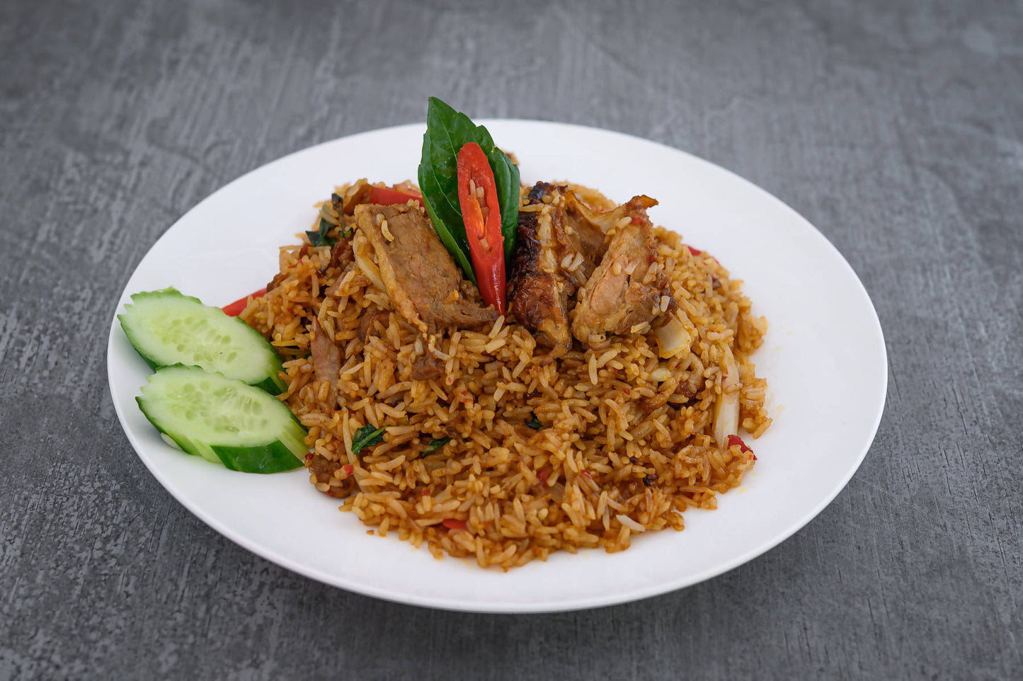 Chilli Basil Roasted Duck Fried Rice