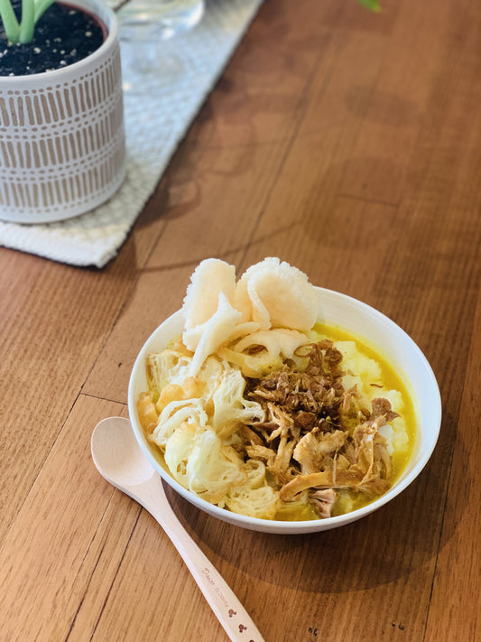 Bubur Abang (Indonesian Chicken Congee)