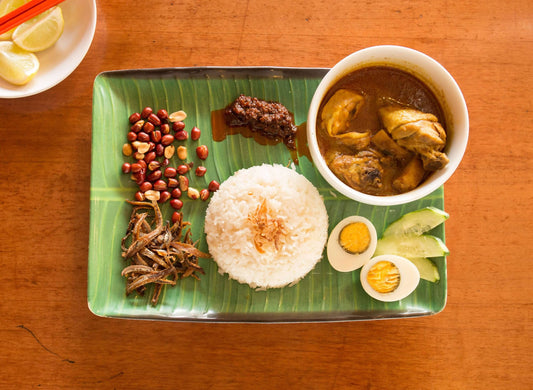 Nasi Lemak Curry Chicken